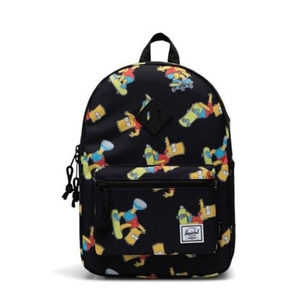 Herschel Supply Co. x The Simpsons Bart Classic XL Black School Backpack Bag